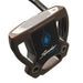 TaylorMade Golf Company Spider Tour-X putter head in a metallic bronze finish with a black face insert featuring a blue spider logo and white script branding.