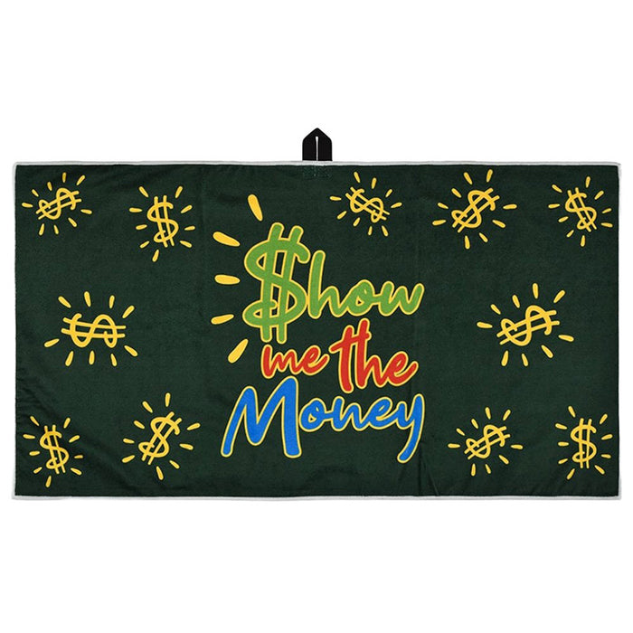Show Me The Money Golf Towel
