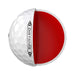 Srixon Distance Golf Balls - White Golf Ball Inside View