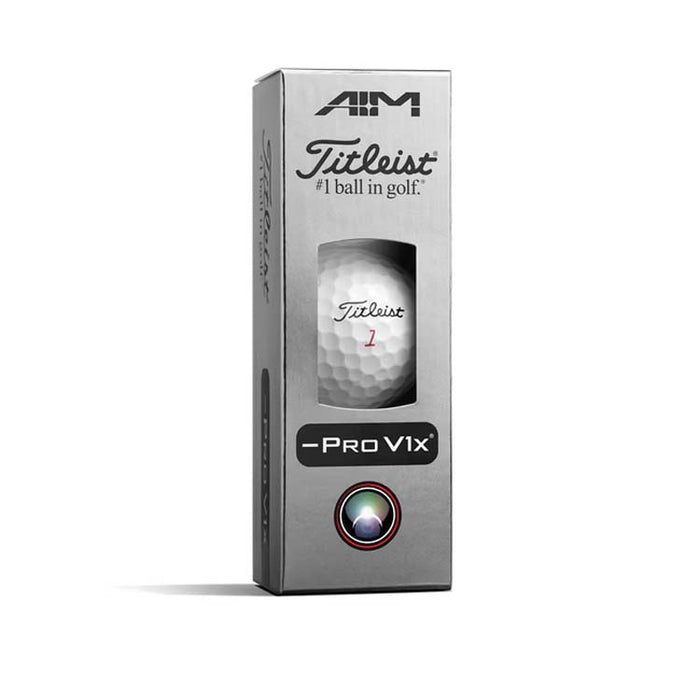 Titleist Pro V1x Left Dash AIM Performance Golf Balls