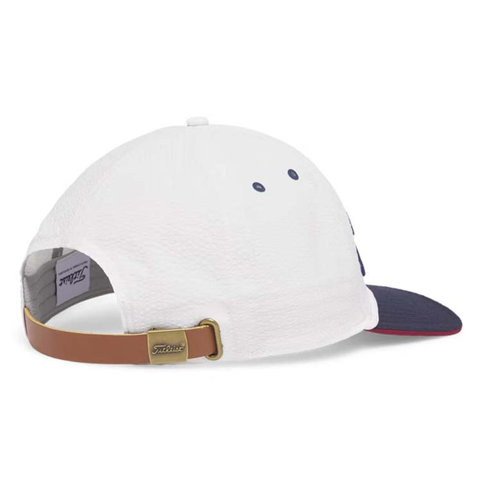 Titleist Nautical Links Players Seersucker Golf Cap