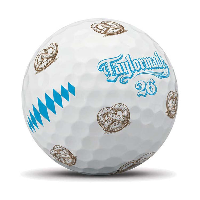 TP5 pix Oktoberfest Golf Balls - Pretzels Ball View 