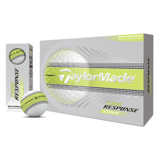 Taylormade Tour Response Stripe Golf Balls - White Stripe 