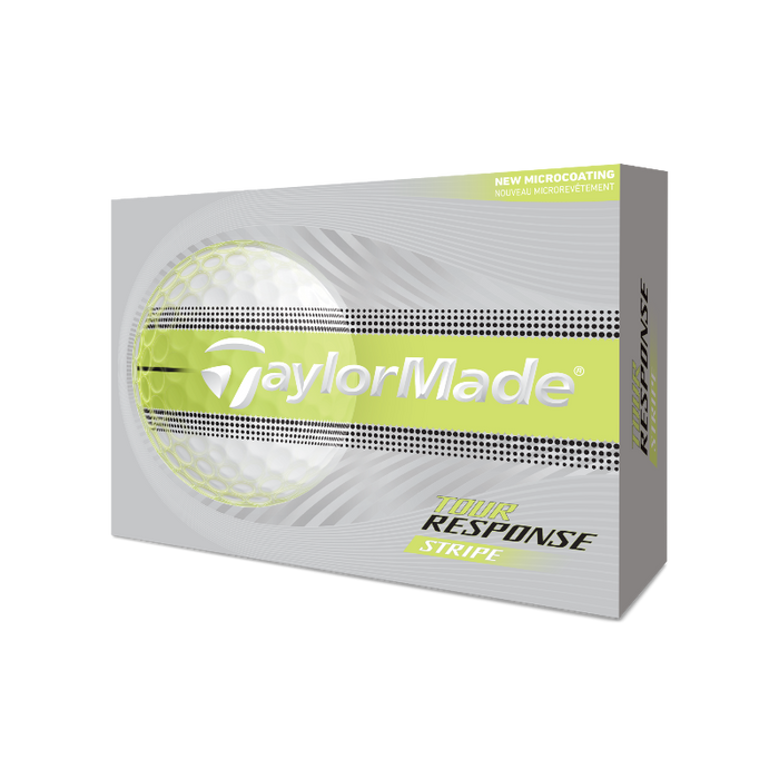Taylormade Tour Response Stripe Golf Balls - White Stripe Box View 