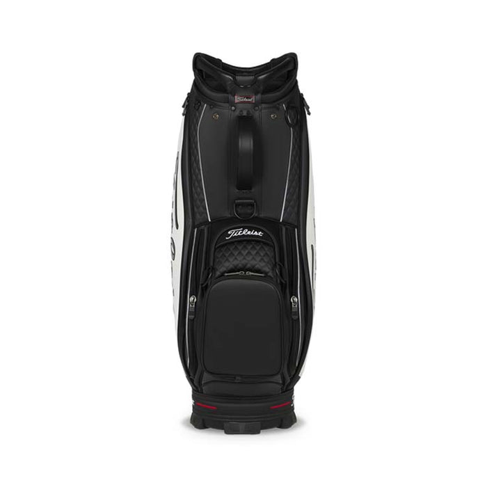 Titleist Tour Golf Bag - Black/White Back View
