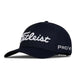 Titleist Tour Performance Golf Cap - Navy Side View 