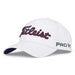 Titleist Tour Performance Golf Cap - White/Red/Navy Side View 