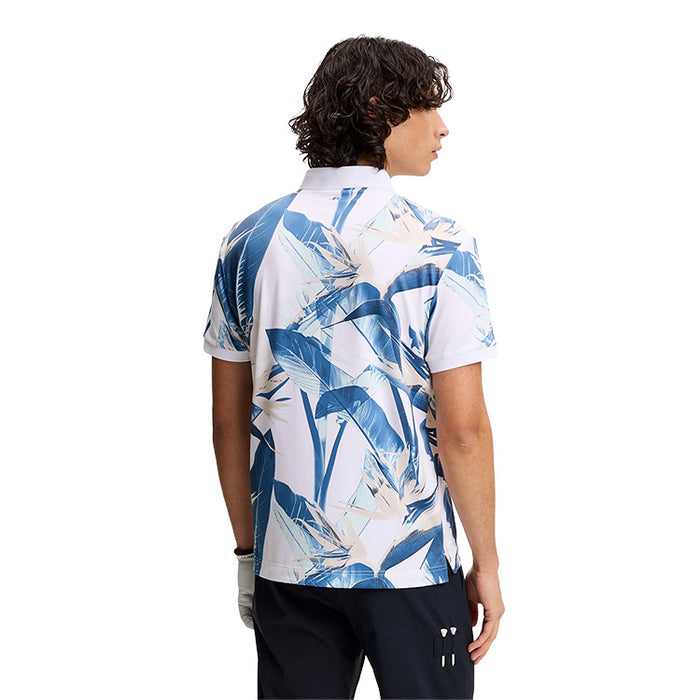 J Lindeberg Tour Tech Print Golf Polo