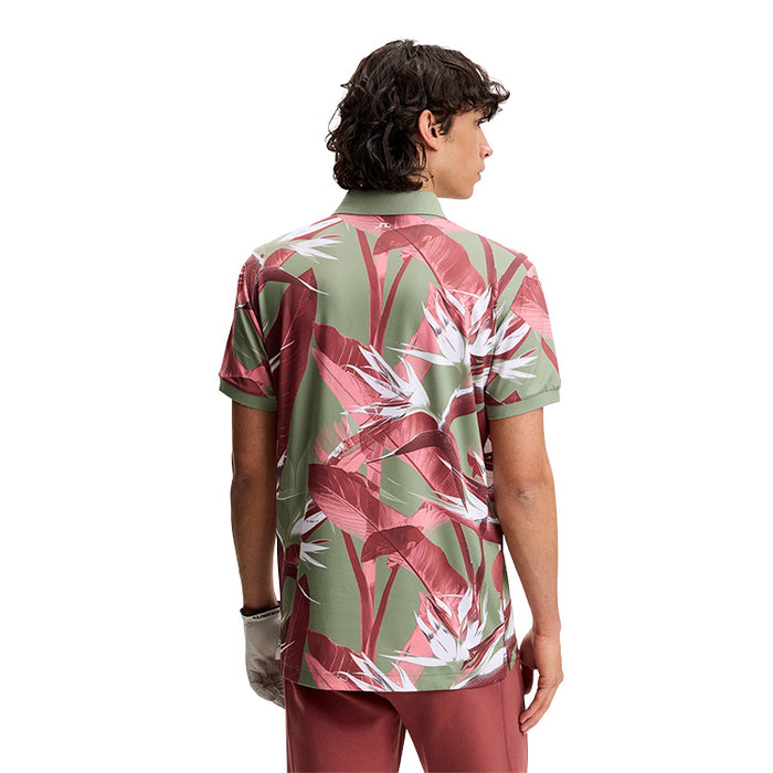 J.Lindeberg Tour Tech Print Golf Polo