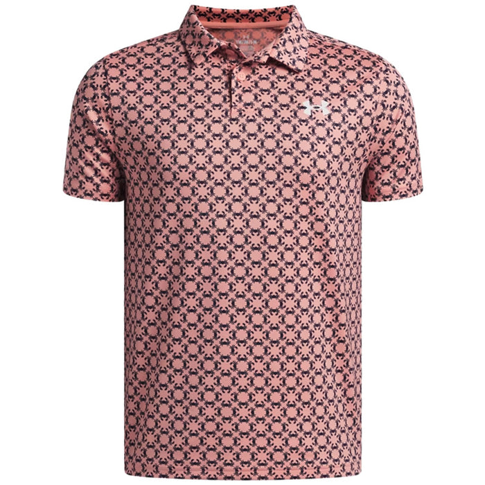 Under Armour Junior Matchplay Printed Golf Polo