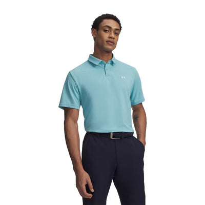 Under Armour Tee To Green Pique Golf Polo