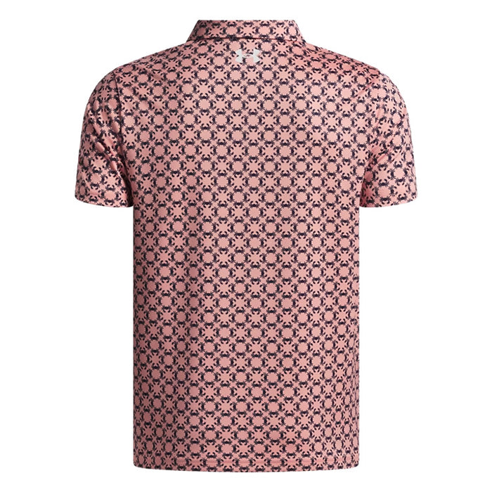 Under Armour Junior Matchplay Printed Golf Polo