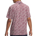 Under Armour Playoff 3.0 Printed Golf Polo  - Maroon Back View