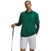 Under Armour Tee To Green Printed Golf Polo - Campus Ivy