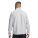 Under Armour Drive 1/4 Zip Golf Pullover - Halo Grey Back View