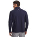 Under Armour Tee To Green 1/4 Zip Golf Pullover - Midnight Navy Back View 