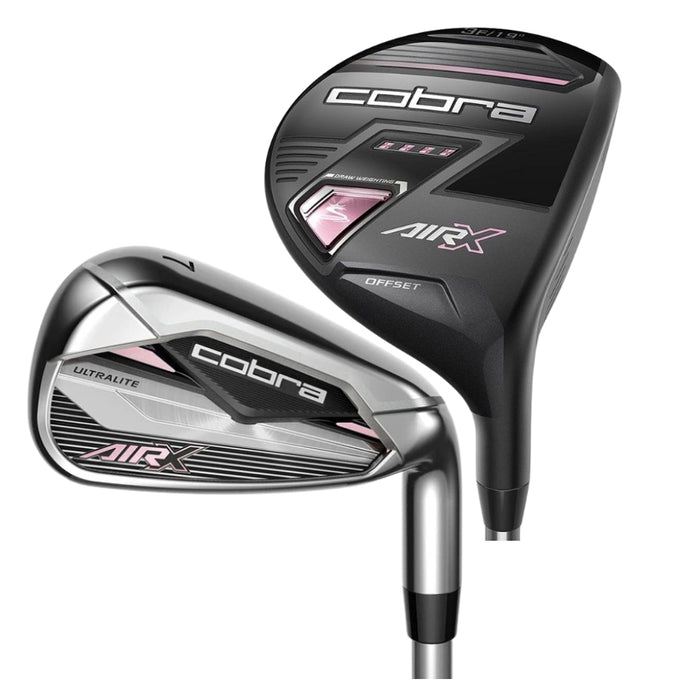 Cobra Air-X Golf Irons & Wood Set - Ladies