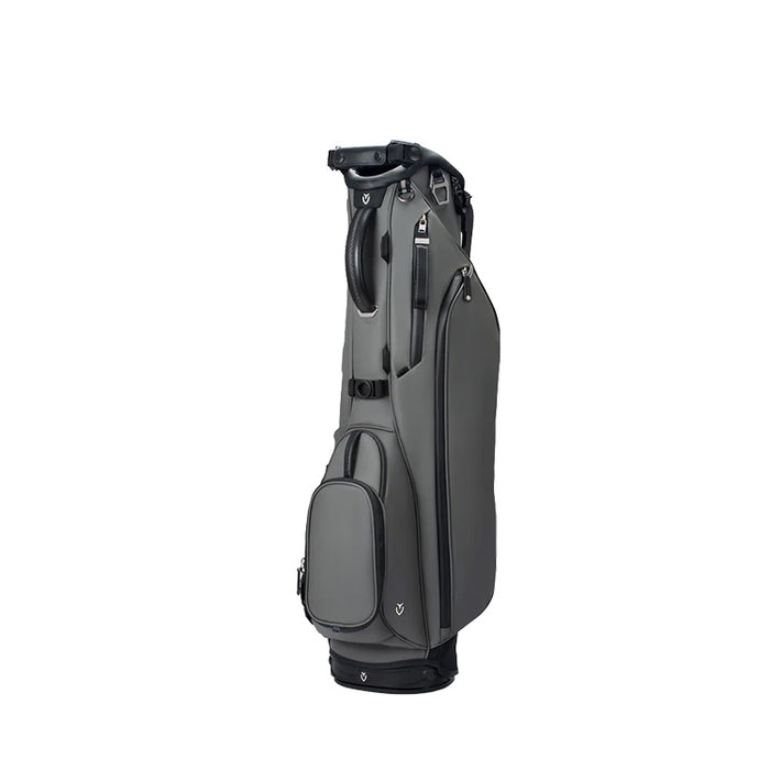 Vessel Sunday IV Golf Stand Bag - Grey Front View 