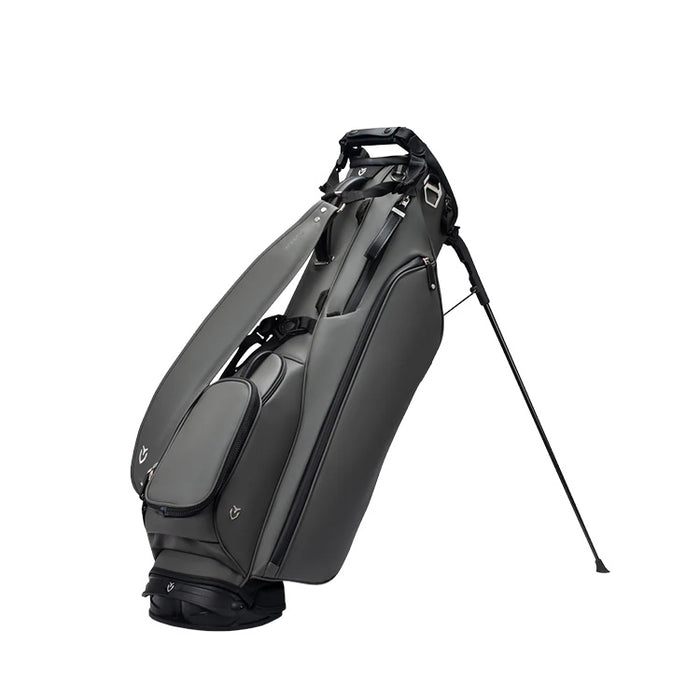 Vessel Sunday IV Golf Stand Bag - Grey Stand View 