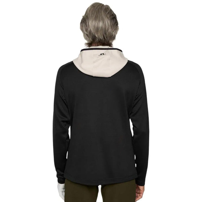 J Lindeberg Adam Zip Neck Golf Hoodie