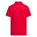 adidas Junior Performance Golf Polo -Red Back View