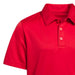 adidas Junior Performance Golf Polo -Red Collar View