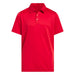 adidas Junior Performance Golf Polo -Red 