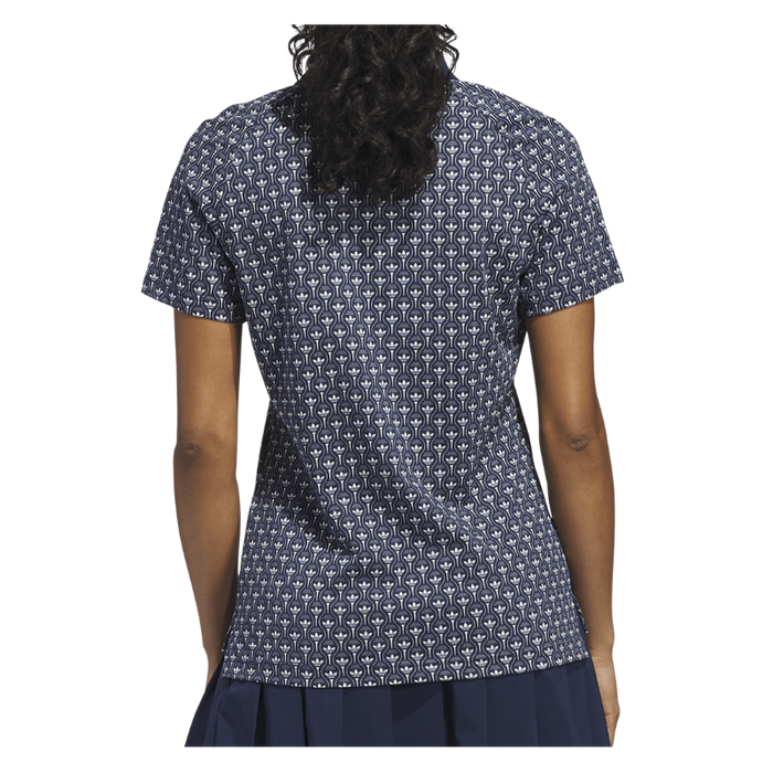 adidas Originals All Over Trefoil Ladies Golf Polo