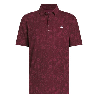adidas Ultimate365+ Climacool Butterspun Mighty Blossom Print Golf Polo