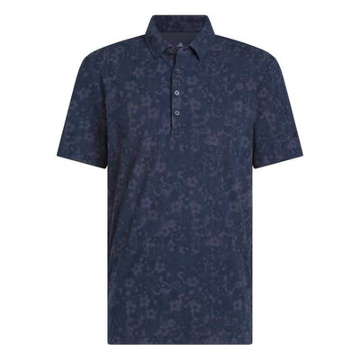adidas Ultimate365+ Climacool Butterspun Mighty Blossom Print Golf Polo