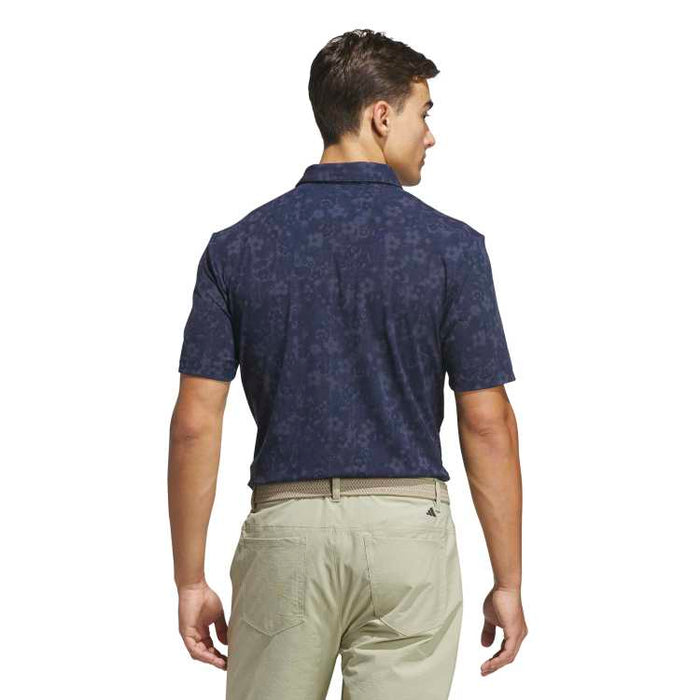 adidas Ultimate365+ Climacool Butterspun Mighty Blossom Print Golf Polo