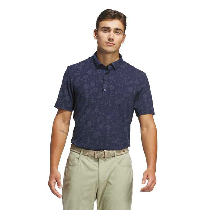 adidas Ultimate365+ Climacool Butterspun Mighty Blossom Print Golf Polo