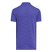 adidas Junior Jacquard Golf Polo - Dual Indigo Back View