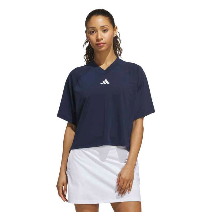 Beyond The Course Climacool Ladies Loose V-Neck Top