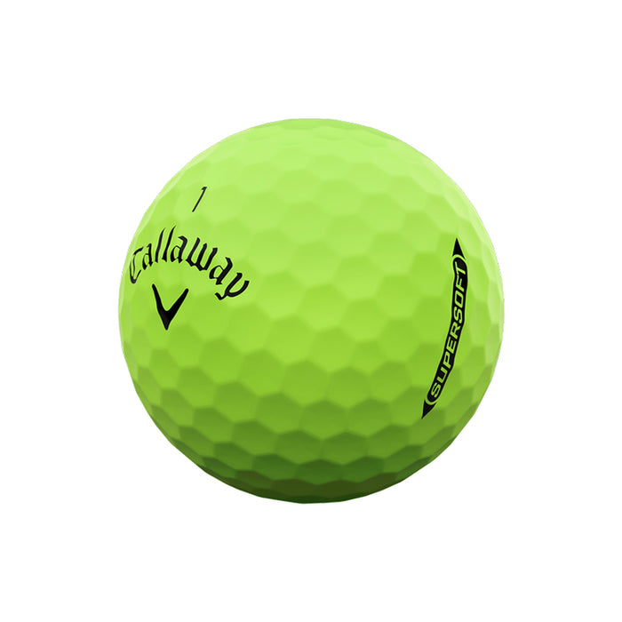 Callaway Supersoft Golf Balls - Matte Green