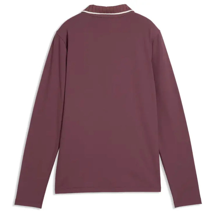 Puma Ladies Cloudspun Bridge Long Sleeve Ladies Golf Polo