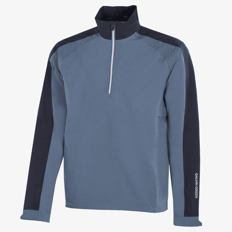 Galvin Green Adam Waterproof Golf 1/2 Zip Pullover - Moonlight/Navy
