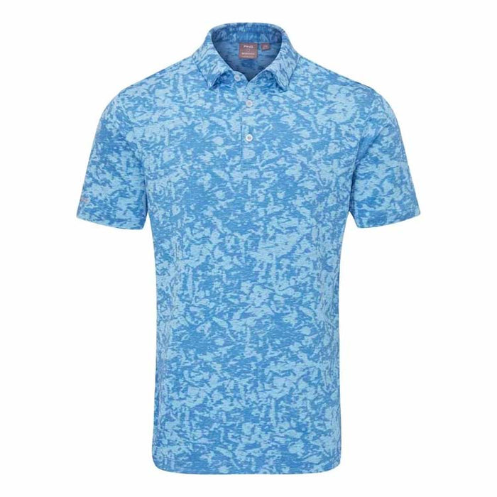 PING Marek Camo Jacquard Golf Polo