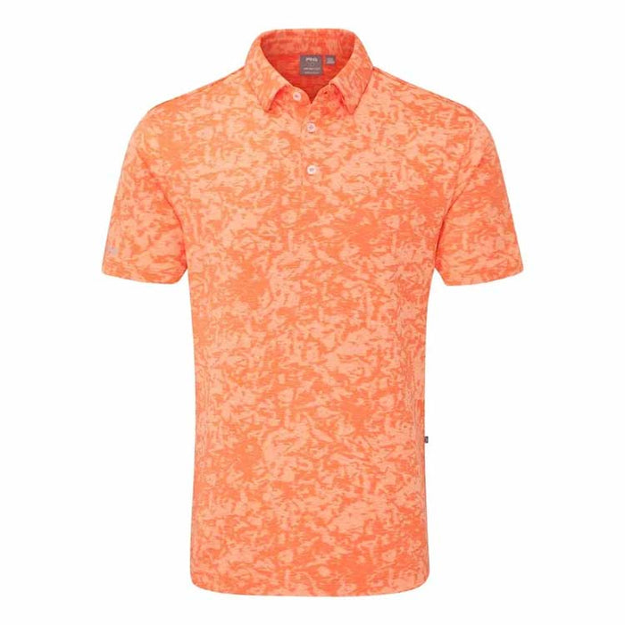 PING Marek Camo Jacquard Golf Polo