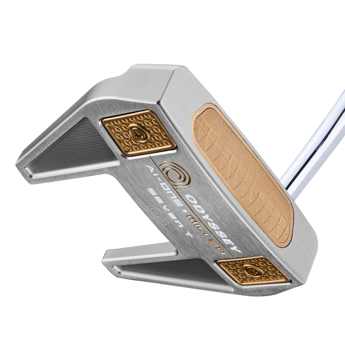 Odyssey Ai ONE Silver Milled Seven T DB Golf Putter