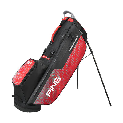 Ping Hoofer Monsoon 231 Golf Stand Bag - Black/Red