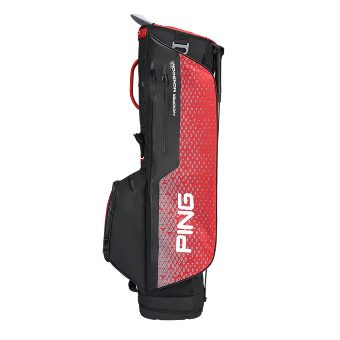 Ping Hoofer Monsoon 231 Golf Stand Bag - Black/Red