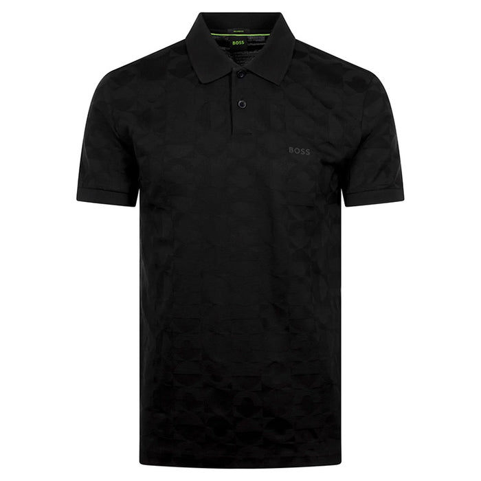 BOSS Paddy Pirax Striped Golf Polo