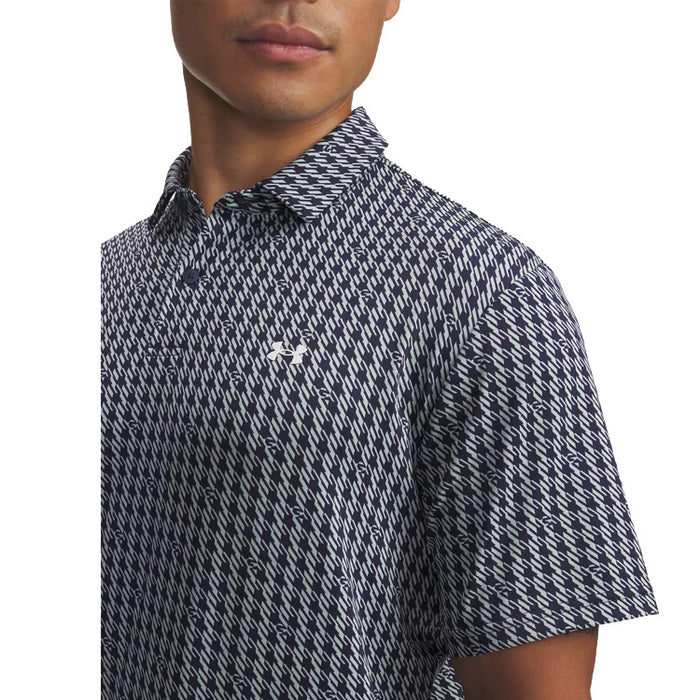 Under Armour Tee To Green Printed Golf Polo