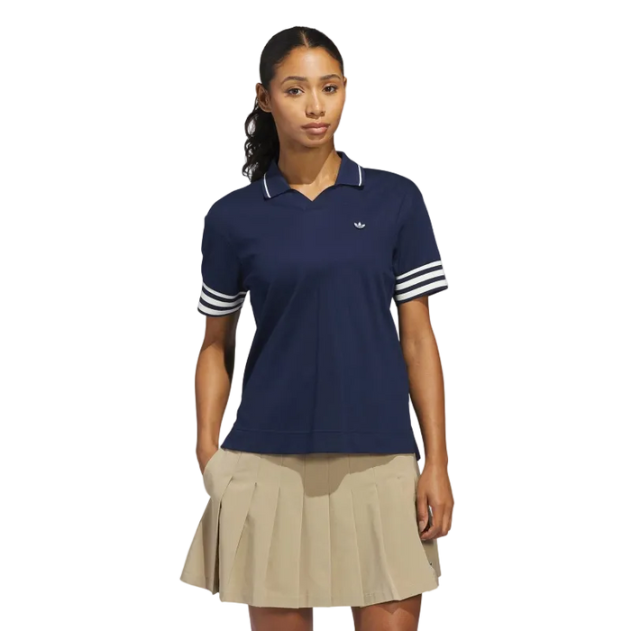 adidas Originals 3-Stripe Ladies Golf Polo