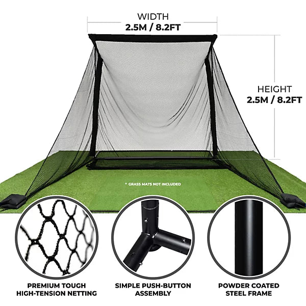 SimSpace Deluxe Golf Practice Net
