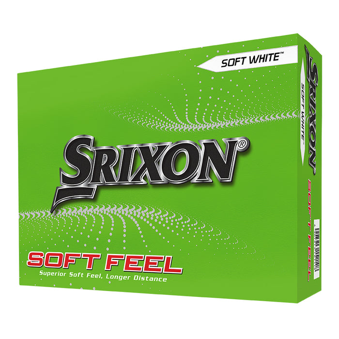 Srixon Soft Feel Golf Balls - White - Christmas Promotion