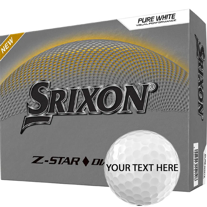Srixon Z-Star Diamond 3 Personalised