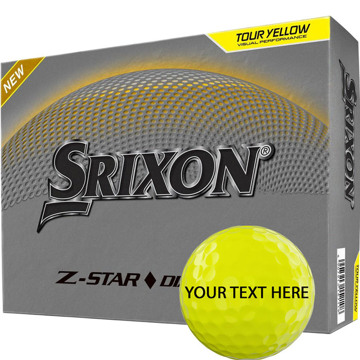 Srixon Z-Star Diamond 3 Personalised