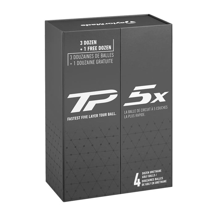 Taylormade TP5x Golf Balls - 4 For 3